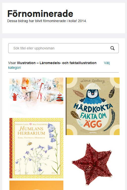 Kolla! förnominering